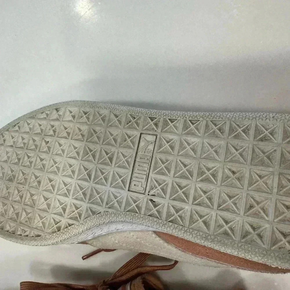 Puma pink suede women’s sneakers size 8 - Picture 7 of 7